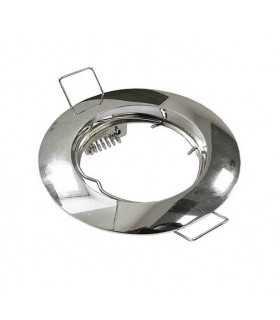 SPOT LIGHT FIXTURE RECESSSED MOUNTED METALLICA R ROUND GU10 Φ80mm CHROME  2012930 VITO