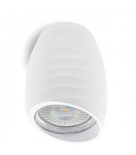 SPOT LIGHT FIXTURE SURFACE MOUNTED DONNA C GU10 Φ70x115mm WHITE 2012700 VITO