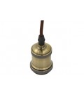 PENDANT WITH 1M CABLE ESTELLE-A  E27 MAT GOLDEN  7320150 VITO