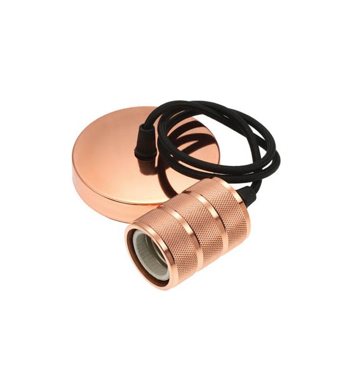 PENDANT WITH 1M CABLE ESTELLE-D119G E27 ROSE GOLDEN  7320220 VITO