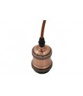 PENDANT WITH 1M CABLE ESTELLE-B E27 BRONZE  7320160 VITO