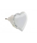 NIGHT LAMP HEART 3xRLED 6400K (COOL WHITE) 5200500 VITO