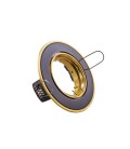 SPOT LIGHT FIXTURE RECESSSED MOUNTED ROUND VT423A GU4 MR11 PEARL SILVER & GOLDEN 2010550 VITO