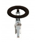 SPOT LIGHT FIXTURE RECESSED MOUNTED ROUND VT608 E27 R63 BLACK 2000650 VITO