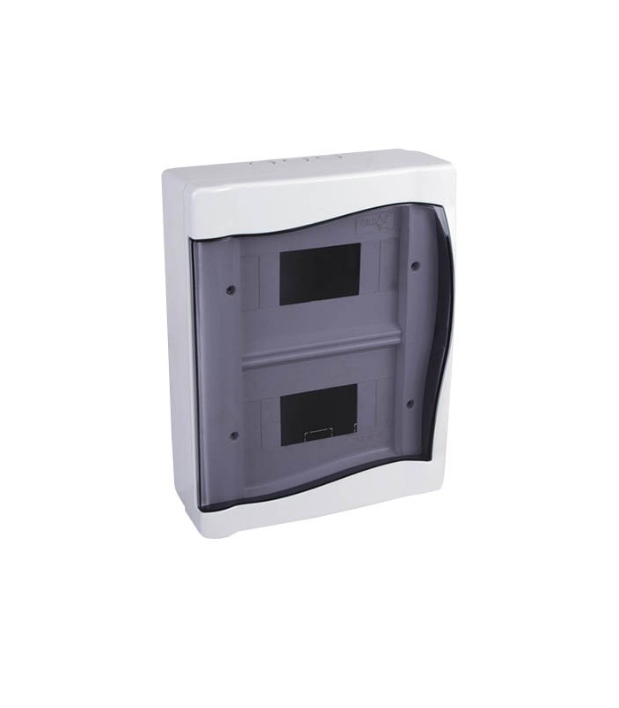FUSE BOX SURFACE MOUNTED 2 LINES 24 GANG WITH SEMI TRANSPARENT DOOR HALOGEN FREE IP40 ISI-240000024102022 VITO