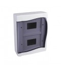 FUSE BOX SURFACE MOUNTED 2 LINES 24 GANG WITH SEMI TRANSPARENT DOOR HALOGEN FREE IP40 ISI-240000024102022 VITO