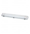 TRIPROOF FIXTURE VIGO FOR 2 x LED TUBES T8 G13 SINGLE ENDED 663x100x76mm GREY 3310710 VITO