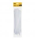 PLASTIC CABLE TIE 4.8X350mm WHITE 50 PCS IN BAG 7100390 VITO