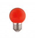 LED BULB COLORLED G45 E27 2W RED 1501540 VITO