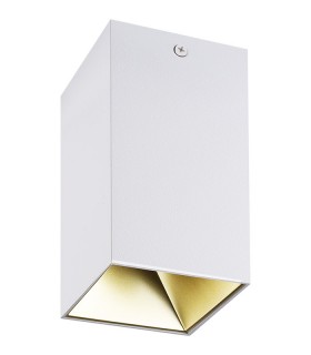 FINO-S GU10 14*8CM WHITE+GOLDEN-REF. SPOT FIXT. 2026960 VITO