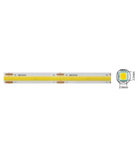 LED STRIP PLUS 12V 320xCOB 12W 3M(ADHESIVE TAPE)8mm IP20  6000K 5m ROLL 5540580 VITO