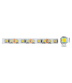 LED STRIP PLUS 24V 120x2835 9.6W 3M(ADHESIVE TAPE) 8mm IP20 4000K 5m ROLL 5540470 VITO