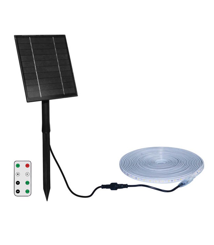 SOLAR LED STRIP  VICTORIA-5M 18W 900Lm 6000K IP65 WITH 2M CABLE 3210250 VITO