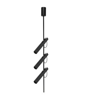 SPOT LIGHT FIXTURE SURFACE MOUNTED CLIMBER-3 φ45*H265 3x7W COB 3000K BLACK L1.7M 2102540 VITO