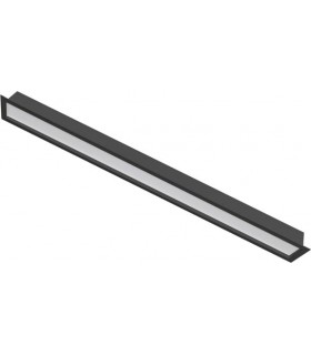 LED RECESSED LINEAR FIXTURE RECESSED MOUNTED PROFILED-RL1 65x45x590mm 20W 3000K (WARM WHITE) 2000Lm BLACK 2428300 VITO