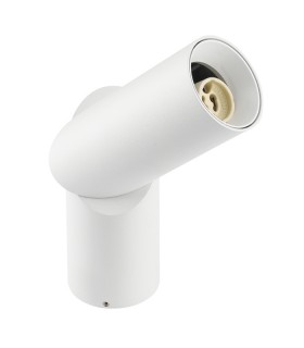 SPOT LIGHT FIXTURE SURFACE MOUNTED HUESCA GU10 ADJUSTABLE ANGLE Ø58X197 WHITE 2102830 VITO