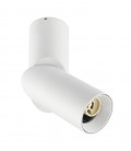 SPOT LIGHT FIXTURE SURFACE MOUNTED HUESCA GU10 ADJUSTABLE ANGLE Ø58X197 WHITE 2102830 VITO