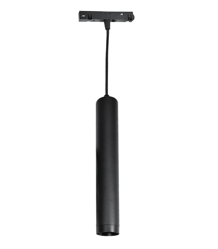 LED MAGNETIC TRACK LIGHT PENDANT MAGNA-H S5 12W 984Lm 4000K (NATURAL WHITE) 24° 40x300mm 48V BLACK 2102231 VITO