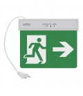 EMERGENCY LED LIGHT EXIT-10 2W 6500K (COOL WHITE) 3.7V 500mAh 14500 LI-ION 5020150 VITO