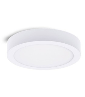 LED ROUND PANEL SLIM SURFACE LARA 18W 1980Lm 3000K (WARM WHITE) Φ215.6x30.8 WHITE 2027590 VITO