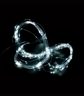 CHRISTMAS LIGHTING NATALE-7 WIRELINE 240LED 6400K 20X1.1M 4.5V IP44 SILVER 5620570 VITO