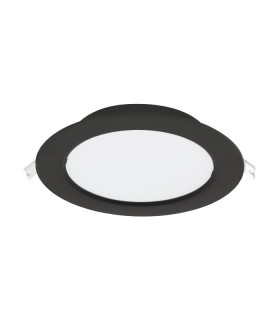 LINA-R 18W 4000K Φ205 BLACK ROUND RECESSED LED PANEL 2027221 VITO