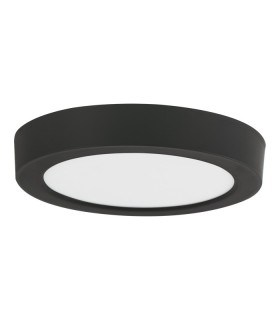 LARA-R 18W 4000K D217 BLACK ROUND SURFACE-MOUNT LED PANEL 2027381 VITO