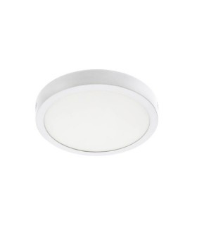 LED ROUND PANEL SURFACE MOUNTED LINDA-R 6W 570Lm 4000K (NATURAL WHITE) ø123x35mm WHITE 2023590 VITO