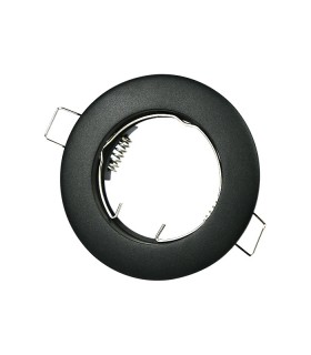 MINI DOWNLIGHT METALLICA-A GU10 Φ56MM BLACK ROUND 2013070 VITO