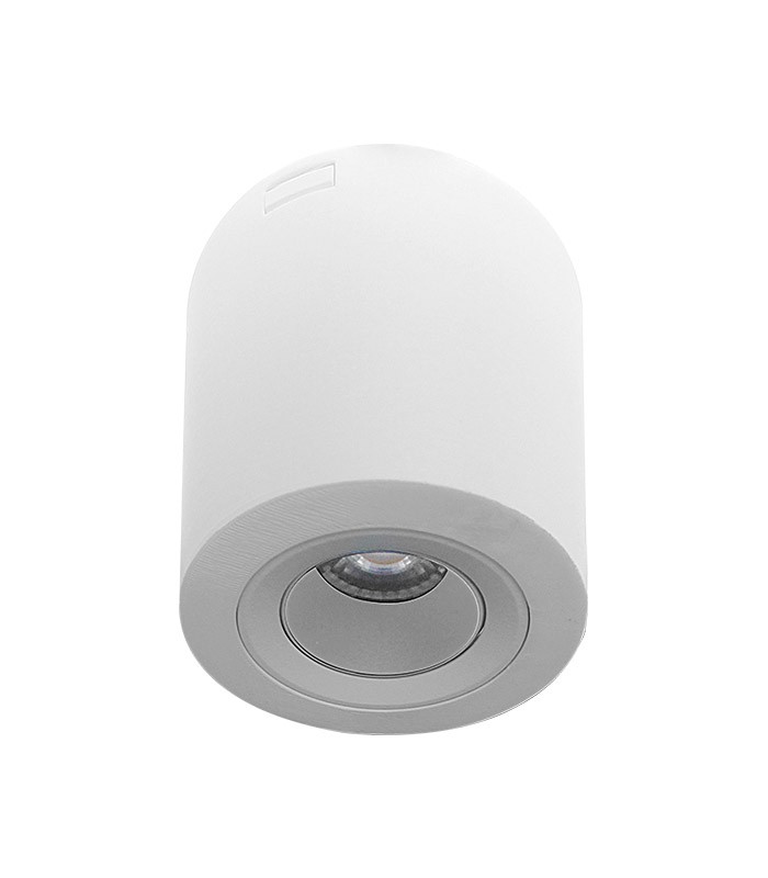LED CEILING SPOT ORBIS-A 9W 3xCCT (3000K/4200K/6500K) 1080Lm 30°-ADJUSTABLE IP20 Φ9*10CM WHITE 2103110 VITO