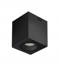 LED CEILING SPOT CUBIX-A 9W 3xCCT (3000K/4200K/6500K) 1080Lm 30°-ADJUSTABLE IP20 9*9*10CM BLACK 2103120 VITO
