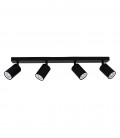 SPOT FIXTURE LUGO-4 GU10 580x125MM BLACK 2103200 VITO