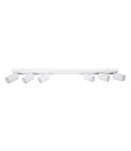 SPOT FIXTURE LUGO-6 GU10 920x125MM BLACK 2103220 VITO