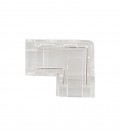 LED STRIP CONNECTOR 10MM-SINGLE L-SHAPE 20PCS-BAG TRANSPARENT 5520331 VITO
