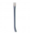 LED STRIP CONNECTOR 10MM-RGB WITH CABLE  20PCS-BAG TRANSPARENT 5520340 VITO