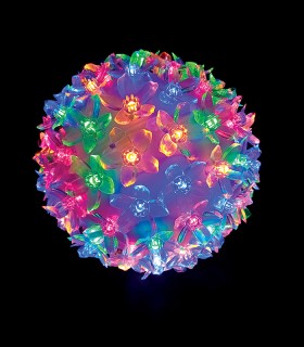 CHRISTMAS LIGHTING NATALE-18 CHERRY BALL 200LED MC 20CM 4.5V IP44 TRANSPARENT 5620740 VITO