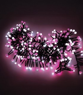 CHRISTMAS LIGHTING NATALE-19 FIRECRAKE 160LED PK+WH 1.5M 31V IP44 GREEN 5620750 VITO