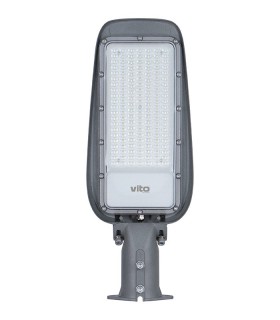 LED STREET LAMP TIGER 100W 6500K 12000lm 70°x135° IP65 IK08 10kV BLACK 3104450 VITO