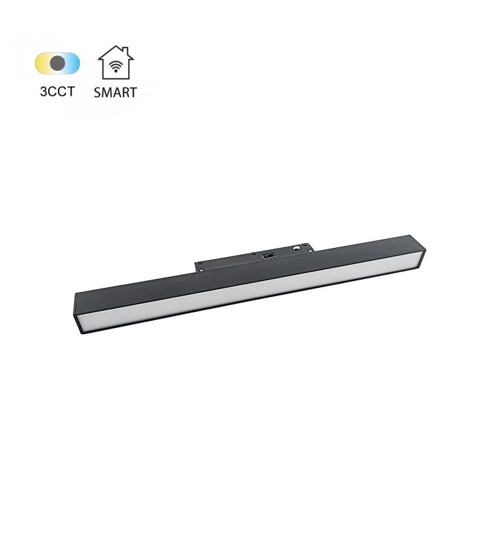 MAGNETIC LED TRACK LAMP MAGNA-H S4 10W 3CCT (3000K/4000K/6000K) 800Lm 120° 30CM 48V 2102013 VITO