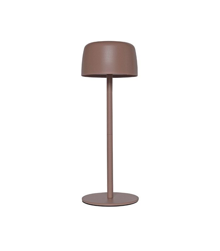 RECHARGEABLE LED TABLE LAMP SELENA 3W 3000K PINK 3xDIM 5V-USB LI-ION IP44 5301770 VITO