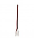 LED STRIP CONNECTOR CONMS10 10MM-SINGLE WITH 10CM CABLE TRANSPARENT 2PCS-BAG 5520313 VITO
