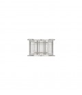 LED STRIP CONNECTOR CONMS10  10MM-SINGLE TRANSPARENT 2PCS-BAG  5520323 VITO