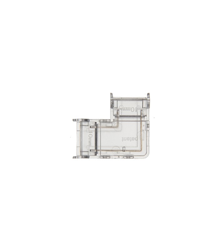 LED STRIP CONNECTOR CONMS10 10MM-SINGLE L-SHAPE TRANSPARENT 2PCS-BAG 5520333 VITO
