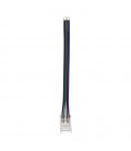 LED STRIP CONNECTOR CONRS10 10MM-RGB WITH 10CM CABLE TRANSPARENT 2PCS-BAG 5520342 VITO
