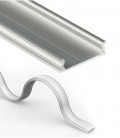 BENDABLE ALUMINUM PROFILE BENDFLEX-P 18x5MM 2MT SILVER 9930220 VITO