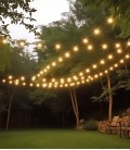 STRING-10N GARLAND WITH 10M CABLE & 10xE27 BASES CONNECTABLE MAX 8PCS IP44 BLACK 7300171 VITO