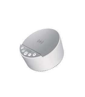 BEAT 5IN1 BT Speaker-Sleeping Sounds-Wireless Charger-RGB Light-Phone Holder WHITE 5901000 VITO