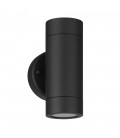 OUTDOOR WALL LIGHT VEGAS 2A GU10 Φ60x160x93mm IP44 UP & DOWN STAINLESS STEEL NICKEL 3240550 VITO