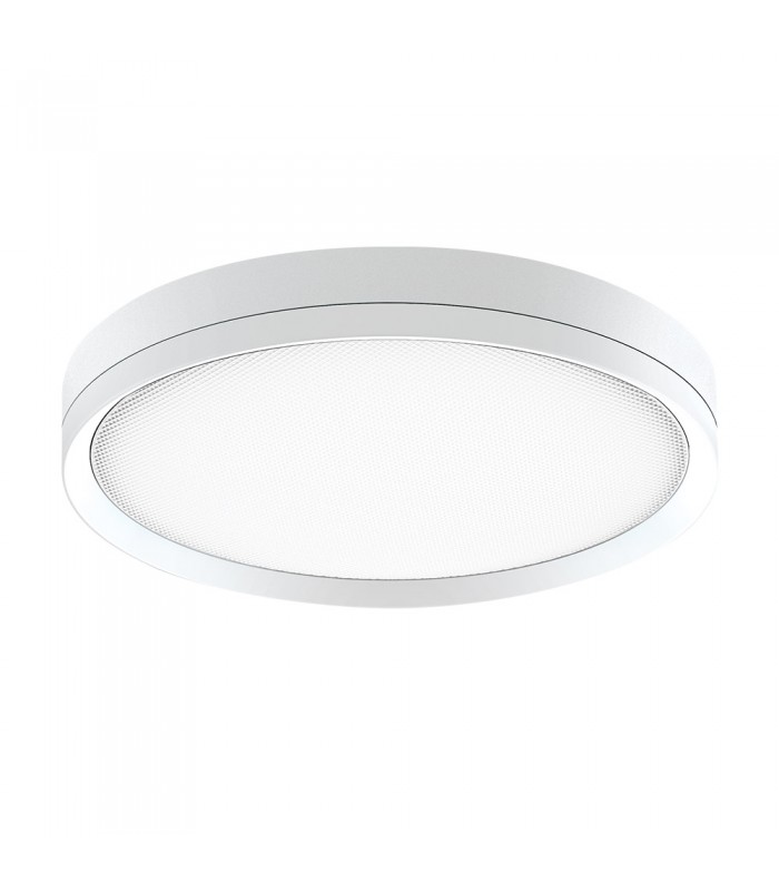PLASTIC LED BULKHEAD PLUTO 30W 3CCT (3000K/4000K/6500K)3300Lm Ø280*38MM IP44 WHITE   3401290 VITO