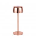 RECHARGEABLE TABLE LAMP ZENIT 3W 3000K BRASS 3xDIM 5V-USB LI-ION IP44   5301890 VITO